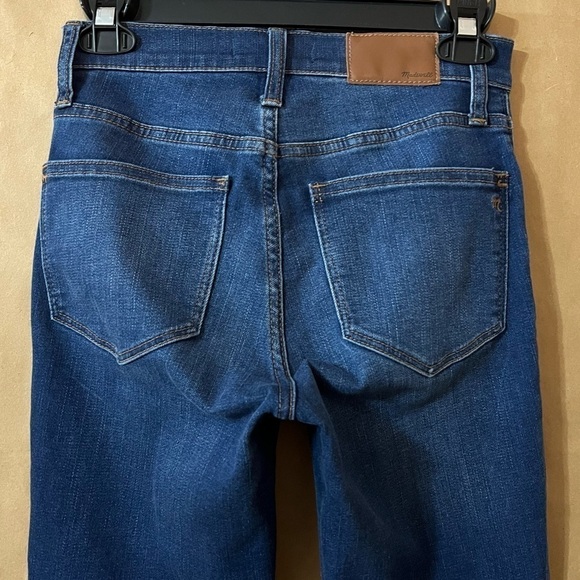 Madewell | Roadtripper Jeans in Jansen Wash High Rise Skinny Denim Jeans Size 24 - Picture 10 of 13